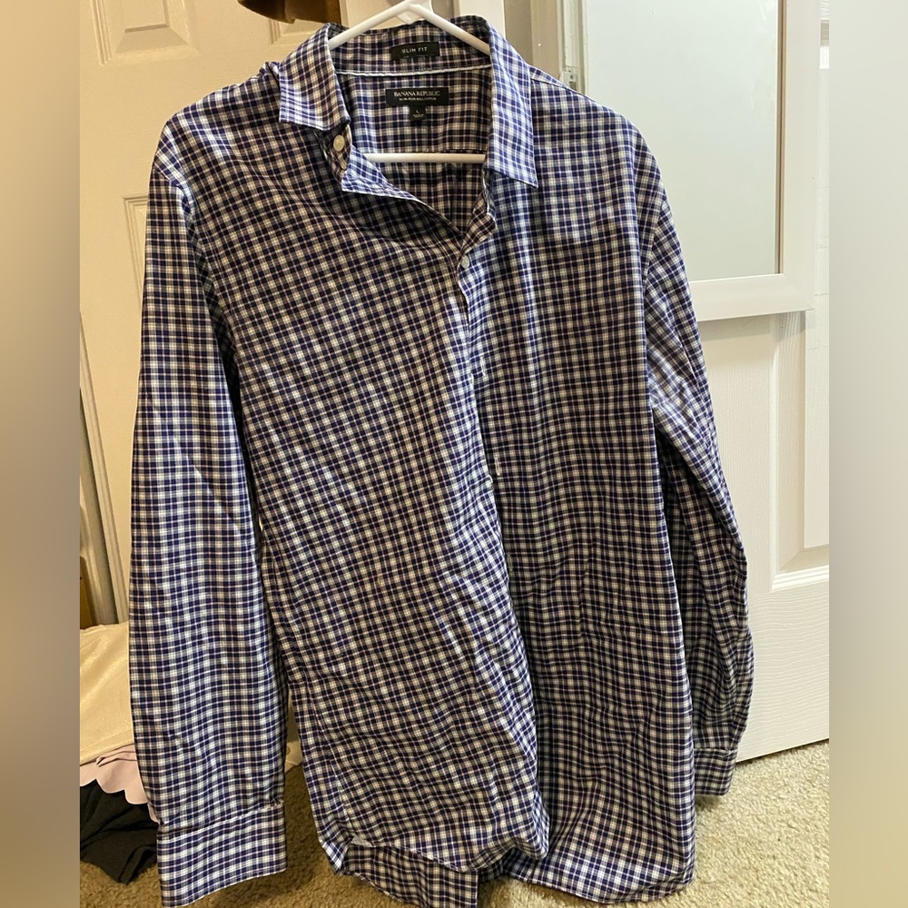 Banana republic slim fit dress shirt